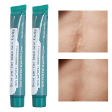 2 Stück Bio-Narbenreparaturgel 0,99 oz Feuchtigkeitsspendend & Glättend Für Erwachsene & Kinder
