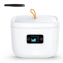 Máquina de Limpeza Ultrassônica 45000hz Limpeza de Dentaduras de Alta Frequência Óculos de Relógio Limpador Automático Plugue UE