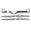 Car Center Console Panel Interior Handle Decoration Cover Trim for  Grand Cherokee 2011- 2020 1