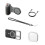TELESIN Magnetic Master Grip Kit for  17 Pro ProMax Graphene Cooling Camera Handle Holder 1