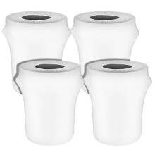 4 Trash Can Covers Suitable for Kitchens, Outdoor Round Trash Cans, Wedding Party Trash Can Decorations, Etc