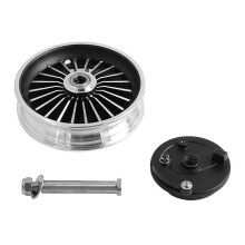 For OX/QUICK 4 Electric Scooter Front Wheel Hub Front Drum Brake Assembly