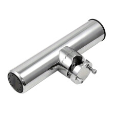 Support de Canne à Pêche à Pince en Acier Inoxydable pour Bateau - Support de Montage sur Rail pour Yacht , Support de Canne à Pêche Durable