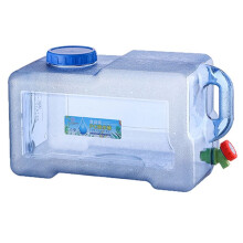 Camping Water Container Food Grade Water Storage Tanks Large-Capacity with Faucet Outdoor Accessories Household Use 22L