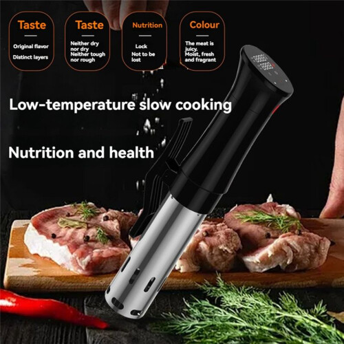 Vacuum Sous Vide Cooker 1100W Immersion Circulator Cooker with Adjustable Clamp Precise Temperature Control AU Plug 2