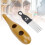 Edelstahl ABS Fischförmiger Guiro Percussion mit Scraper Kaffeefarben 11