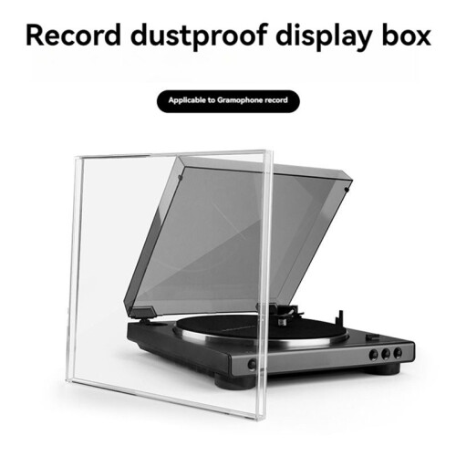 Vitrine de Discos de Vinil Suporte de Parede de Acrílico para Discos de Vinil de 12 Polegadas Prateleira de Discos de Vinil Prateleira de Parede para 2