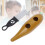 Edelstahl ABS Fischförmiger Guiro Percussion mit Scraper Kaffeefarben 1