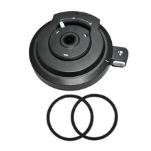Outer Bowl Lid with Sealing Ring for NC700/ NC701 Ice Cream Maker Replacement Reusable Cream Bowl Lid (NO Paddle)