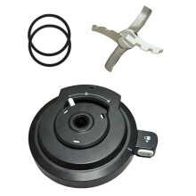 Outer Bowl Lid with Sealing Ring Paddle Kit for NC700/NC701 Series Ice Cream Maker Reusable Creami Lid Replacement