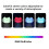 Lâmpada LED RGB  para Som, Compatível com Caixas de Som Inteligentes , com Controle Remoto 4