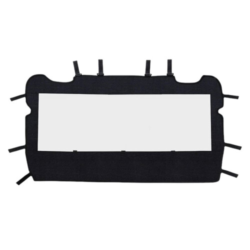 Rear Windshield Waterproof Soft Back Dust Panel for  RZR 1000 XP XP 4 1000 Stop Wind Rain and Debris