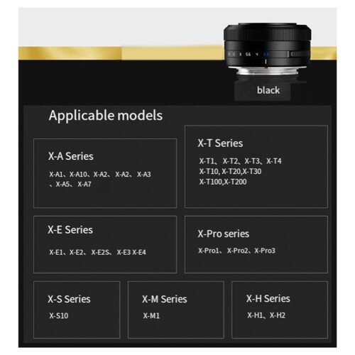AF 27mm F2.8 Lens for  E Auto Focus Prime Lens 2