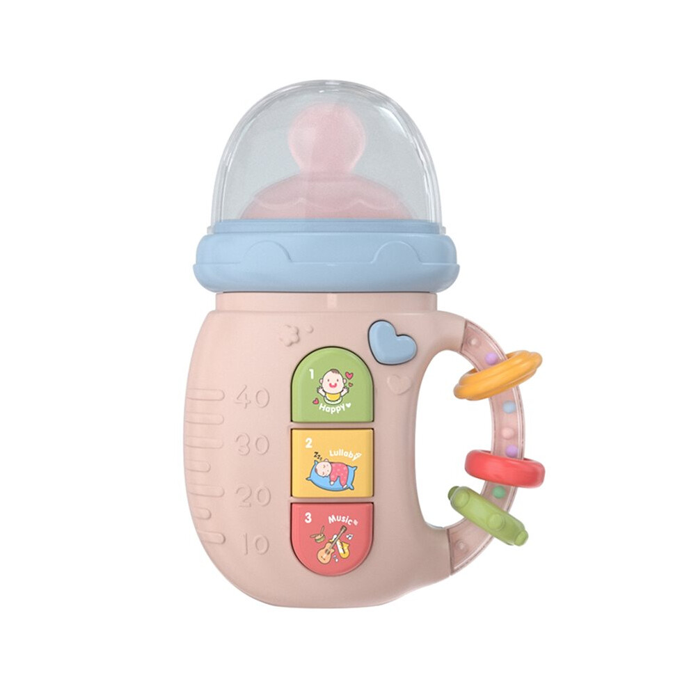 Baby Pacifier Rattle Toys Educational Early Education With Lights And Music To Soothe Newborn Emotions Toys No Battery B Tauoh