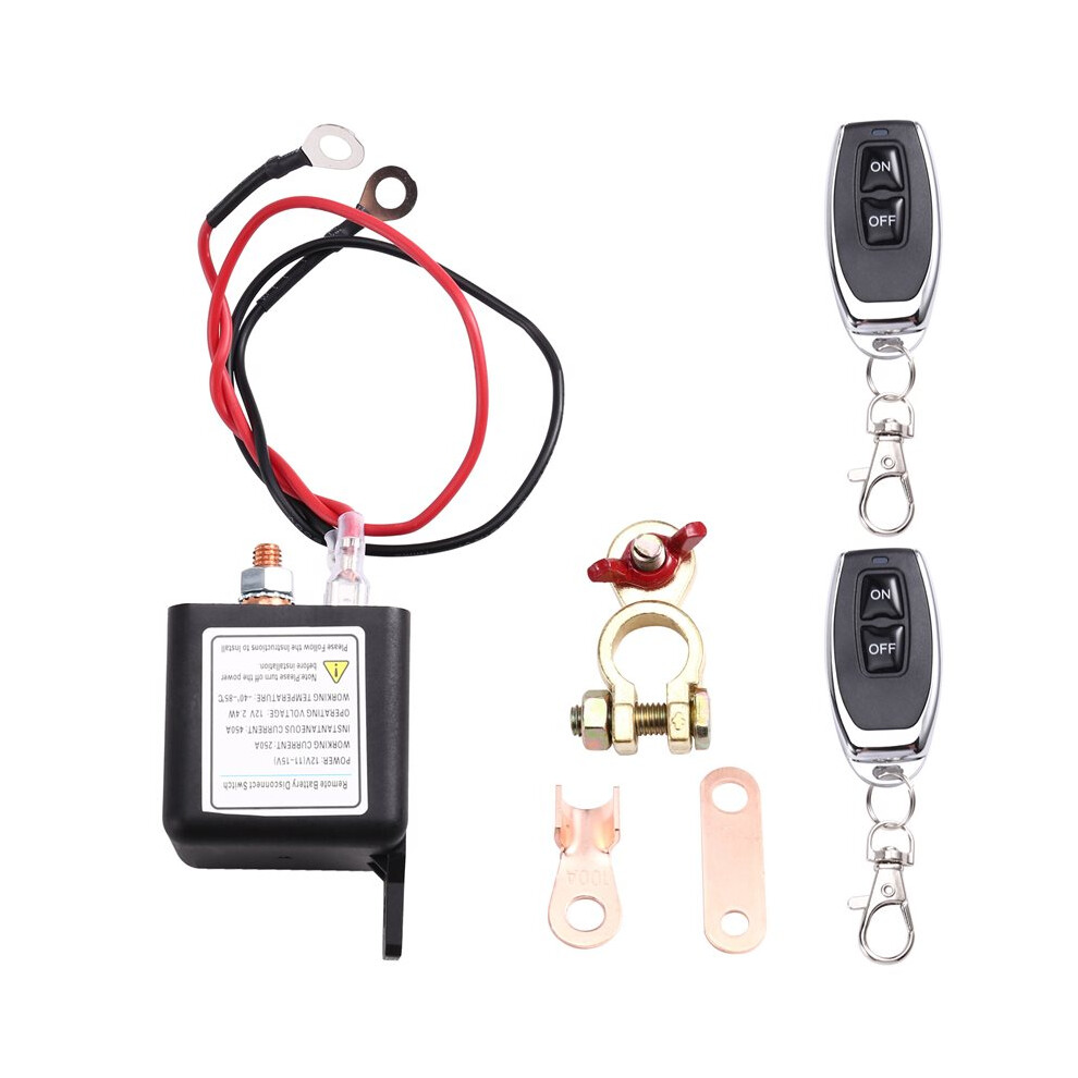 Remote Power Off Remote Battery Disconnect Control 12V 250A Upgraded Long Distance Control 4712922384057