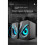 USB Wired Loudspeaker with RGB Lights Portable  Speaker Wired Volume Control PC Sound Box for PC Computer Laptop 7