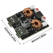 Module de Chargeur de Bureau à Charge Rapide, Protocole Complet, Module de Chargeur Double Canal pour Carte Mère DIY PD140W