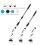 Wireless Shower Cleaning Brush Multi-Function Electric Folding Cleaning Brush Handheld Powerful Cleaning Artifact 2