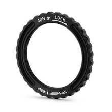 RISK Bague de Verrouillage de Disque Center Lock en Alliage de Titane pour VTT, Compatible avec les Roues et les Disques de Vélo de Route