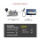 Morse Code Practice Key Manual Toggle  with Computer Cable for CW Radio Station Shortwave Telegraph 2