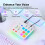 Gaming Audio Mixer, Streaming 4-Kanaals Aangepaste Geluidseffecten RGB met XLR-Microfooninterface 4