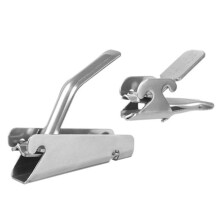 Accesorios de Cocina, Pelador de Nueces, Abridor de Melones de Acero Inoxidable, Máquina para Pelar Nueces, Pistachos y Cacahuetes (2 Piezas)