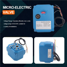 TM0 Series Electric Actuator, Gear Motor, 3-Way DC9-36V, for UPVC/PVC Valves, General Electric Control Valve