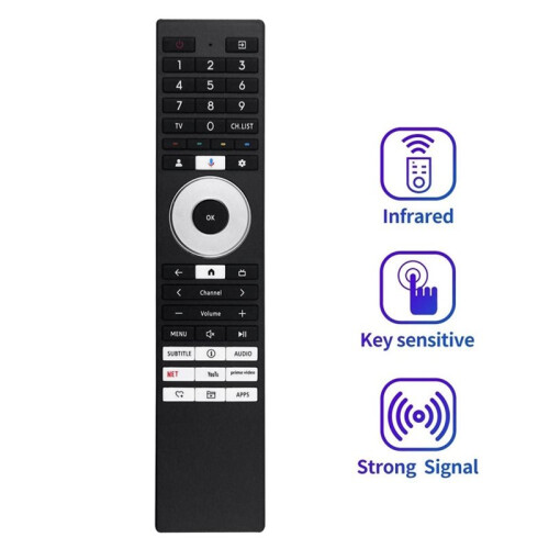 Replace CT-95093 Remote Control for  C350NP Series 4K TV Remote Control 2