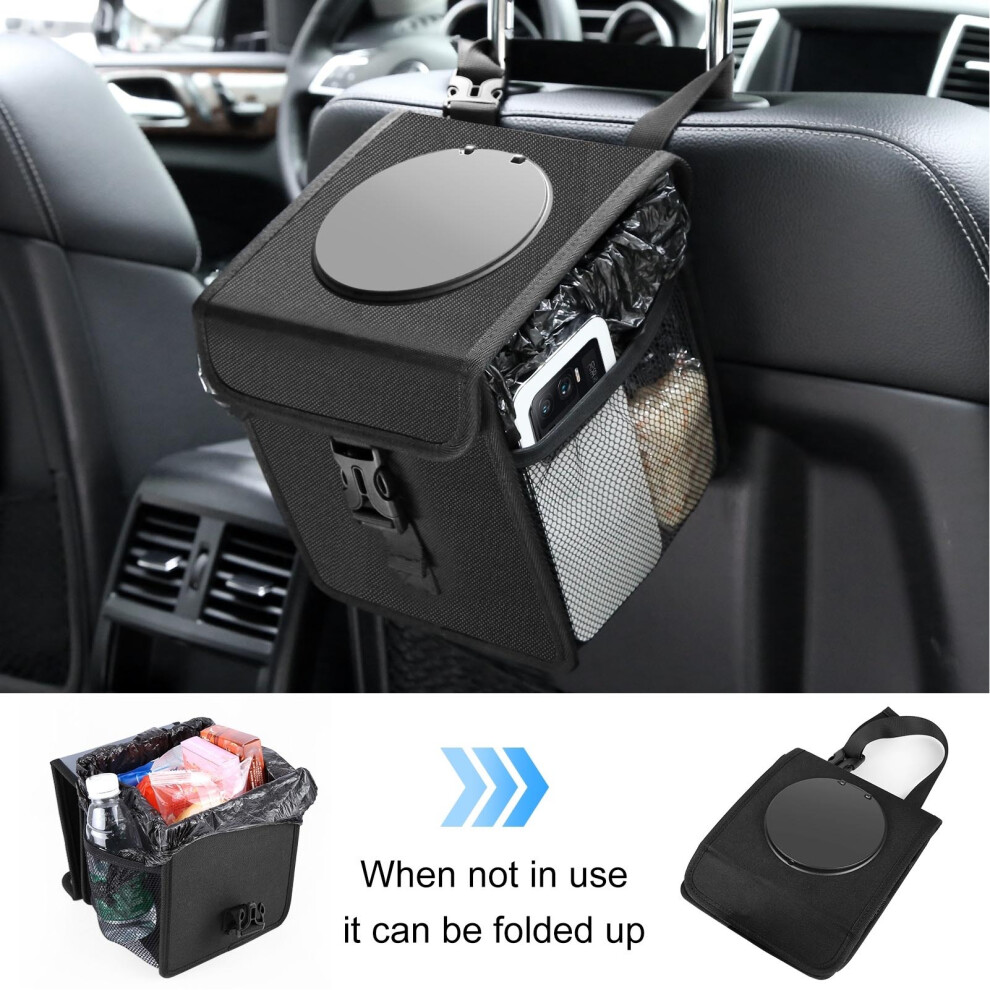 Leakproof Car Bin Foldable Hanging Lid 7790334670187