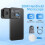 200X Phone Microscope Lens,LED/UV Lights & CPL Filter,Universal Phone Clip ,Pocket-Sized Science Tool (HD ) 9
