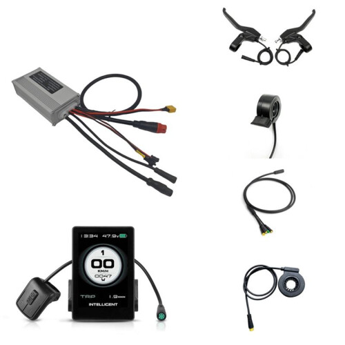 860C Screen G062 Controller Set for Bafang G062 Controller H550 Hub Motor 30A 1000W 48V Bicycle Modification Accessories 1