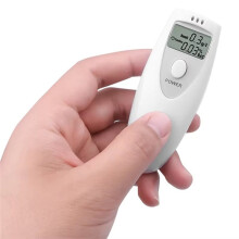 Testador de Álcool Digital Portátil Sem Contato, Bafômetro, Detector de Álcool com Tela LCD