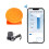 201W Water Tank Level Sensor,Full Water Alarm System Controller, Smartphone Remote Detection Overflow Leak Alert-EU Plug 5