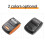 MP211 58mm BT termico 121x85x55mm nero 2600mAh 10