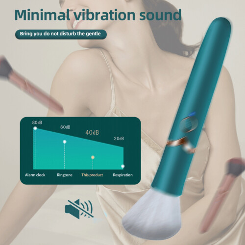 Vibromasseur USB à double utilisation, 150 mAh, 18  5  2,5 cm vert 2