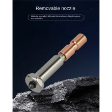 Upgrade Nozzle for Kobra 3 Max Hotend Kobra 3 Max Nozzle Throat 0.4mm 0.6mm 0.8mm Replaceable Nozzles