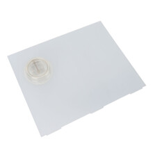 12x9.75 pulgadas Panel deslizante para puerta mosquitera de RV, plástico claro, repuesto, modelo 239061