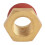 10PCS Brass Pipe Reducer 1/2" Male to 1/4" NPT Thread Fitting 4