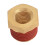 10PCS Brass Pipe Reducer 1/2" Male to 1/4" NPT Thread Fitting 7