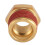 10PCS Brass Pipe Reducer 1/2" Male to 1/4" NPT Thread Fitting 12