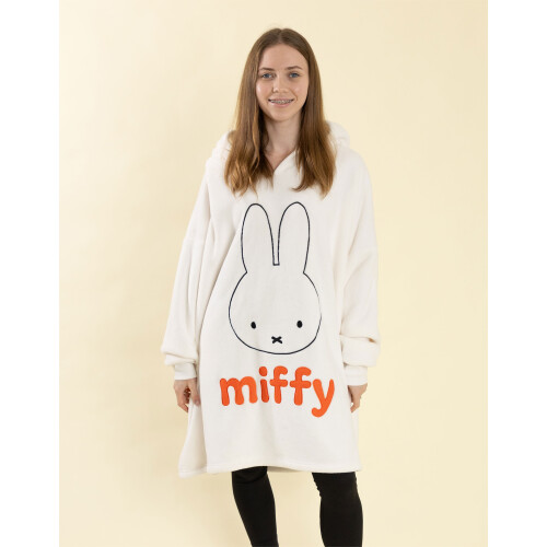 Miffy Blanket Hoodie (Womens White) 1