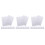 30Pièces Rubans Mousse Collants Blancs Pour Scrapbooking Bricolage 4