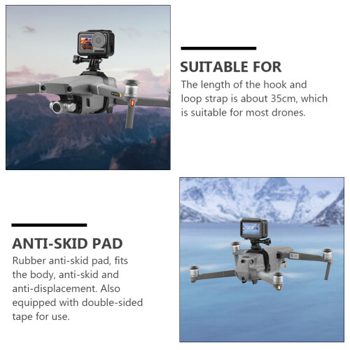Support Caméra Drone Noir Avec Et Antidérapant 1
