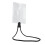 3X ingranditore con braccio a collo d'oca, nero, 240x170mm 1