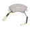 Γεννήτρια AVR For2KW βενζινοκινητήρα ρυθμιστή τάσης μισοφέγγαρου AVR, ανθεκτική στους 1