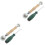 2Sets Mesh Screen Repair Kit Featuring Bearing Roller and Removal Hook 6
