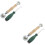 2Sets Mesh Screen Repair Kit Featuring Bearing Roller and Removal Hook 9