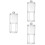 3Pièces Boîte Rangement Coton Double Couche Transparent Couvercle 6