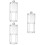 3Pièces Boîte Rangement Coton Double Couche Transparent Couvercle 7