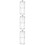 3Pièces Boîte Rangement Coton Double Couche Transparent Couvercle 8